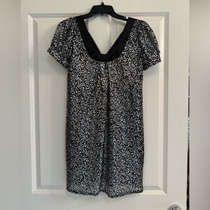 Vintage Voom by Joy Han silk blend mini dress.